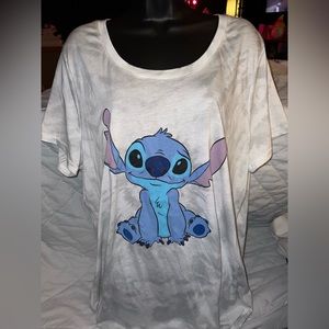 Disney Stitch Scoop Neck T-Shirt